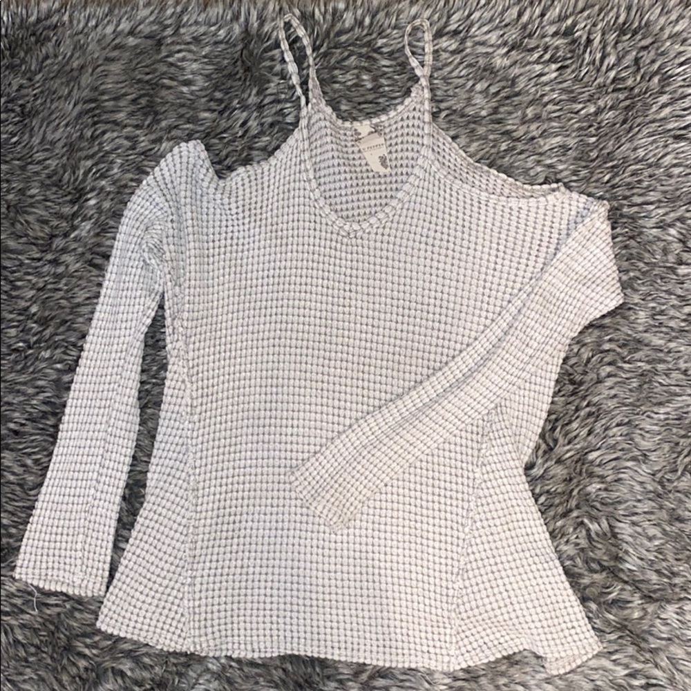Blu Pepper cold shoulder women’s blouse